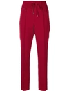 Dondup Lottie Joggers In Red