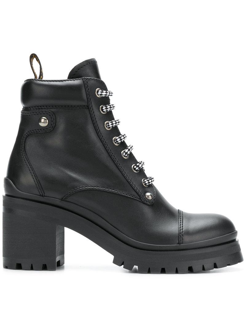 miu miu lace up ankle boots