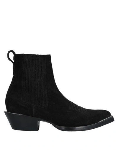 Ash Ankle Boots In Black