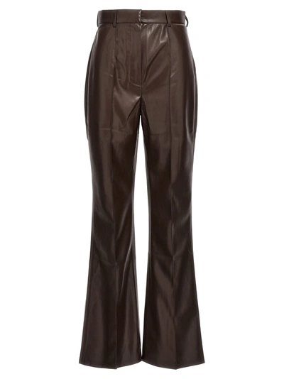 Nanushka Leena Pants In Brown