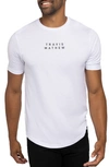Travis Mathew Yucca Flower Graphic T-shirt In White