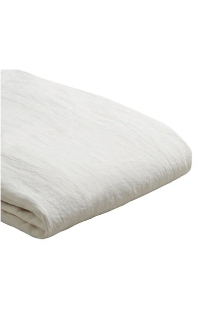 Piglet In Bed Linen Fitted Sheet In White