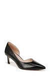 27 Edit Naturalizer Faith Half D'orsay Pointed Toe Pump In Black Leather