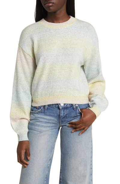 Bp. Space Dye Jumper In Blue Dream Ombre