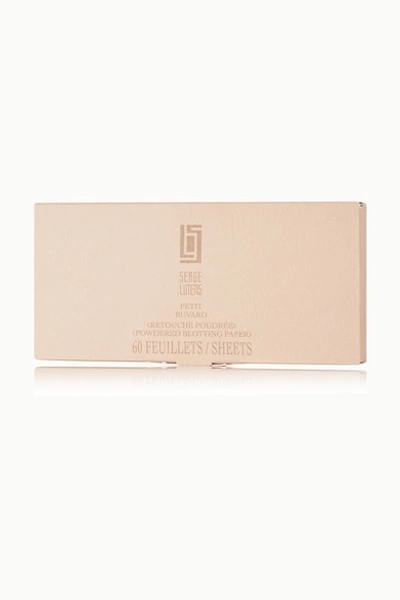 Serge Lutens Powdered Blotting Paper, 60 Sheets - One Size In Colorless