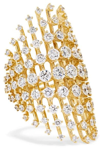 Fernando Jorge Disco 18-karat Gold Diamond Ring