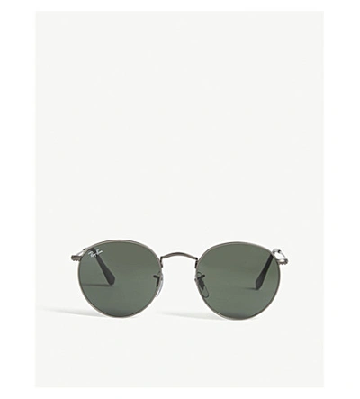 Ray Ban Ray-ban Womens Matte Gunmetal Rb3447 Matte Gunmetal Phantos Sunglasses