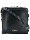 3.1 Phillip Lim / フィリップ リム Hudson Mini Square Leather Crossbody Bag - Black
