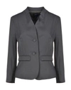 Armani Jeans Blazer In Lead