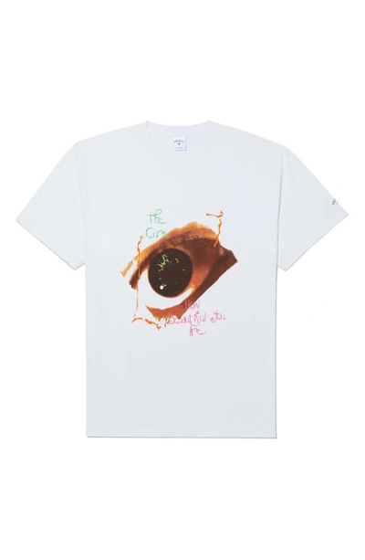 Noah X The Cure 'how Beautiful You Are' Cotton Graphic T-shirt In White