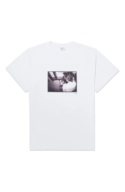 Noah X The Cure 'picture Of You' Cotton Graphic T-shirt In White