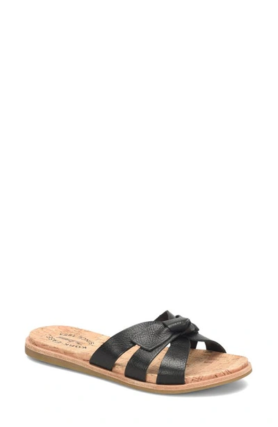 Kork-ease Brigit Slide Sandal In Black