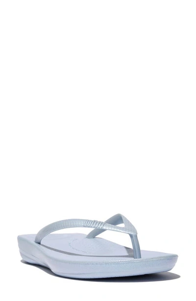 Fitflop Iqushion Flip Flop In Pale Blue