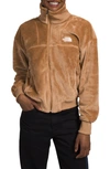 The North Face Osito Lux High Pile Fleece Jacket In Almond Butter