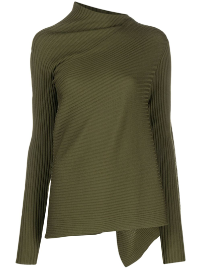 Marques' Almeida Green Merino-wool Sweater