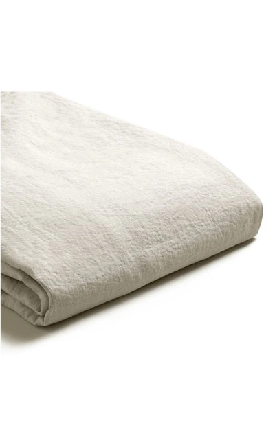 Piglet In Bed Linen Flat Sheet In Oatmeal