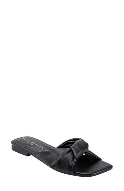 Marc Fisher Ltd Mayson Knot Sandal In Black 001