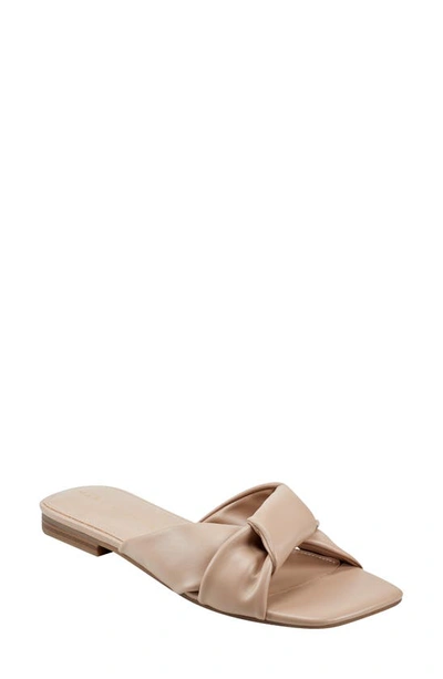Marc Fisher Ltd Mayson Knot Sandal In Light Natural 110