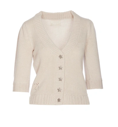 Zadig & Voltaire Betsy Cashmere Cardigan In Beige