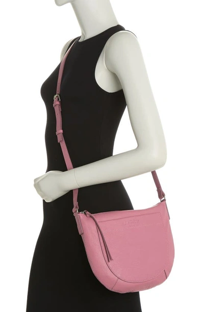 Lucky Brand Kyla Leather Crossbody Bag In Dark Pink