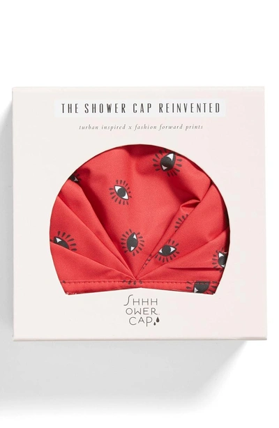 Shhhowercap The Ajax Shower Cap In Red