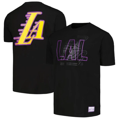 New Era Black Los Angeles Lakers 2023/24 City Edition Elite Pack T-shirt