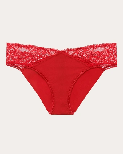 La Perla Women's Layla Medium Brief In Red