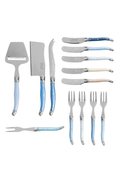 French Home 13-piece Laguiole Charcuterie Set<br /> In Blue