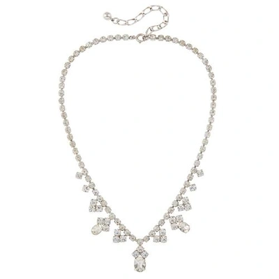 Susan Caplan Vintage 1960s Vintage Sparkling Crystal Necklace
