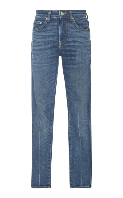 Brock Collection James Mid-rise Skinny Jeans In Medium Wash