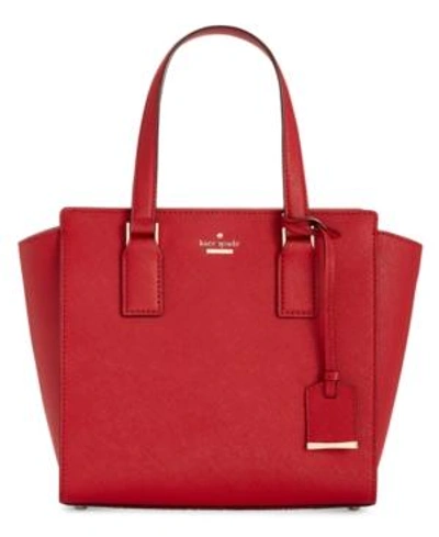 Kate Spade Cameron Street - Small Hayden Leather Satchel - Red In Heirloom Red