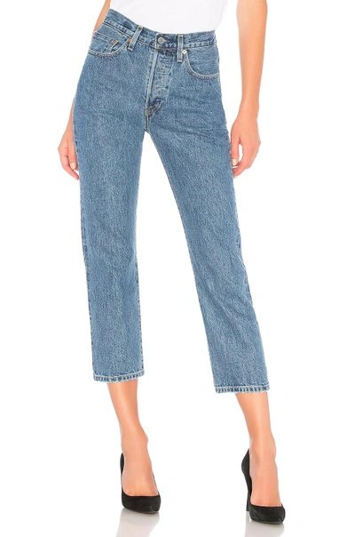 Levi's Made & Crafted 501 Crop In Dune Blue