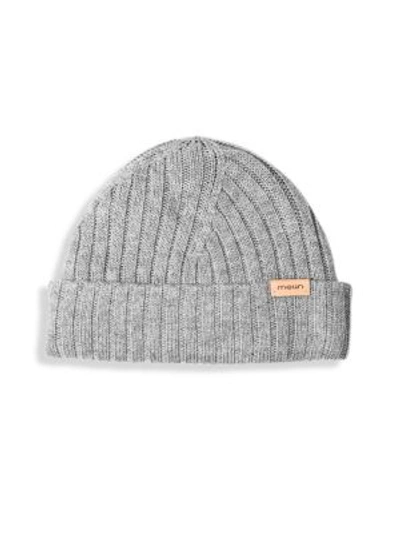 Melin All Day Cashmere & Wool-blend Beanie In Heather Grey