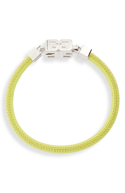 Givenchy G-cube Bracelet In 747-lemonade Yellow