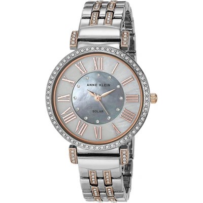 Anne Klein Women's Classic Mother Of Pearl Dial Watch In Multi