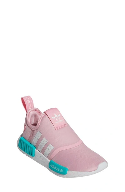 Adidas Originals Kids' Nmd 360 Sneaker In Light Pink/ White