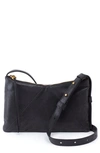 Hobo Paulette Small Leather Crossbody Bag In Black