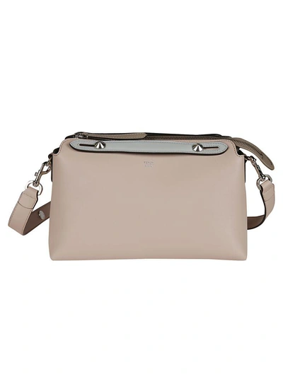 Fendi By The Way Shoulder Bag In Pearl Light Grey