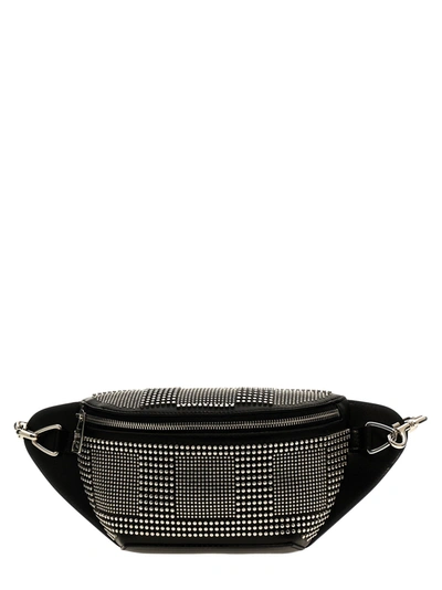 Alexander Mcqueen Biker Crossbody Bags In Black