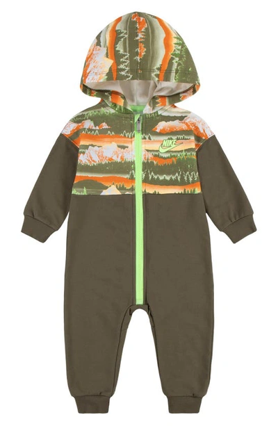 Nike Babies' Sportswear Snow Day Snowsuit In Green