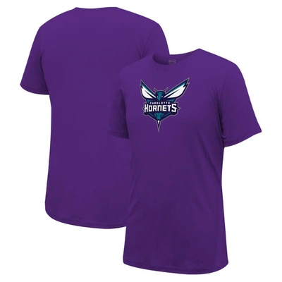 Stadium Essentials Unisex  Purple Charlotte Hornets Primary Logo T-shirt