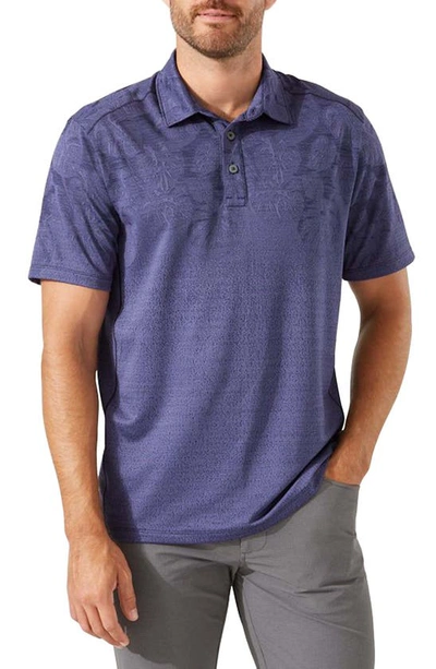 Tommy Bahama Palm Coast Tropic Fade Polo In Dark Sapphire