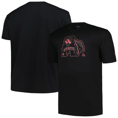 Profile Black Mississippi State Bulldogs Big & Tall Pop T-shirt