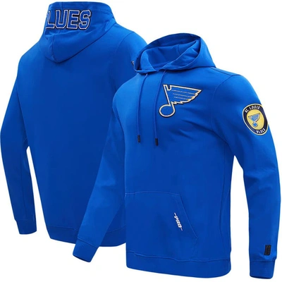 Pro Standard Blue St. Louis Blues Classic Pullover Hoodie