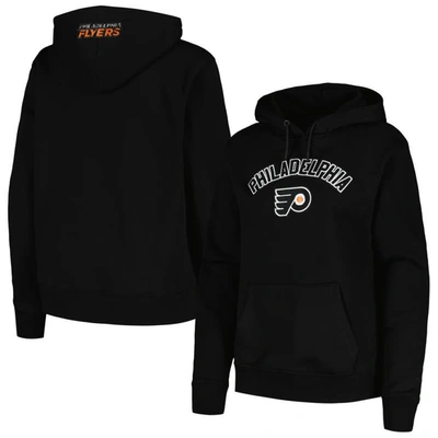 Pro Standard Black Philadelphia Flyers Classic Chenille Pullover Hoodie