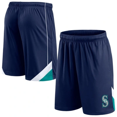 Fanatics Branded Navy Seattle Mariners Slice Shorts