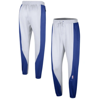 Nike Men's  Royal, White Philadelphia 76ers 2023/24 Authentic Showtime Pants In Royal,white