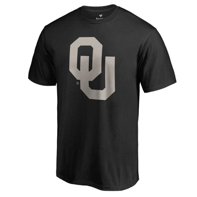 Fanatics Branded Black Oklahoma Sooners Cloak T-shirt