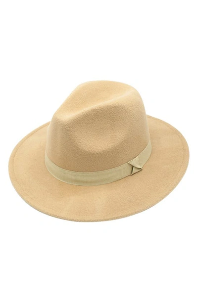 Peter Grimm Sonja Felt Panama Hat In Beige