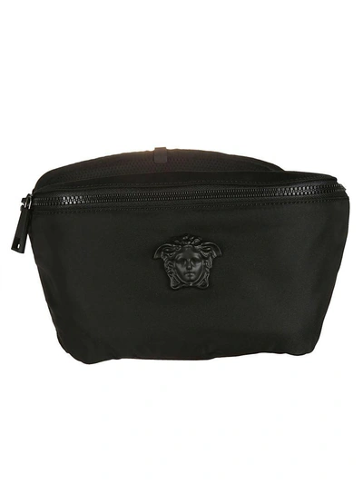 Versace Medusa Belt Bag In Black